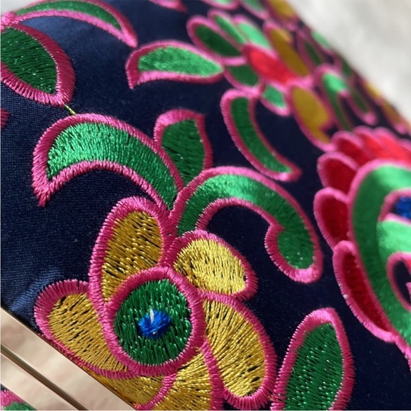 Party/Casual multicolour Blue Clutch - Picture 7 of 7